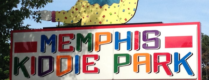 Memphis Kiddie Park is one of To-Do With The Kiddos.