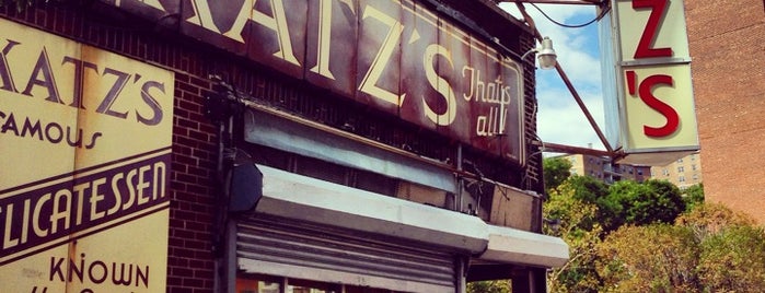 Katz's Delicatessen is one of New York City.
