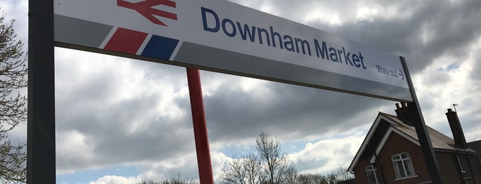 Downham Market Railway Station (DOW) is one of Railway Stations in Norfolk.