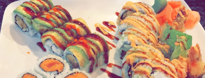 Green Bamboo Asian Bistro is one of Sushi.