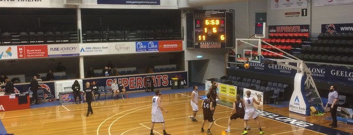 Geelong Arena is one of Sport.