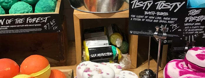 LUSH is one of Places I go a lot!.