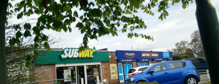 Subway is one of Coffee shops.