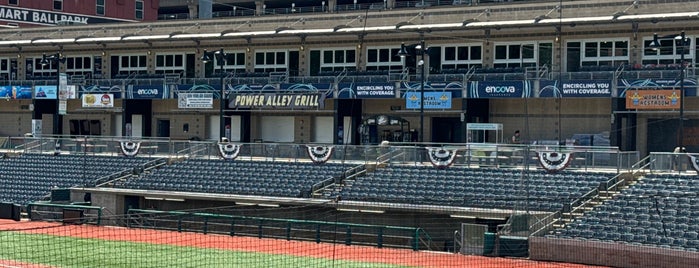 Appalachian Power Park is one of Minor League Baseball Stadiums.