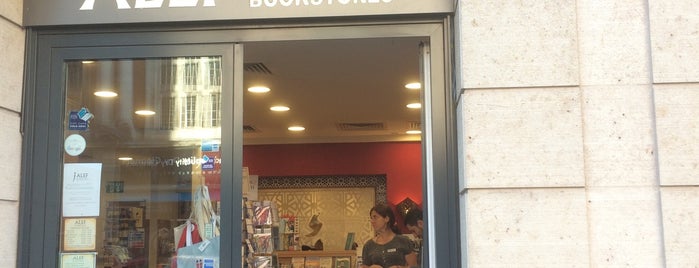 ALEF bookstores is one of London.