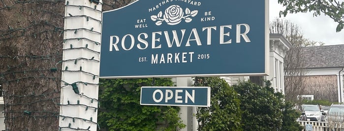 Rosewater is one of Martha’s Vineyard.