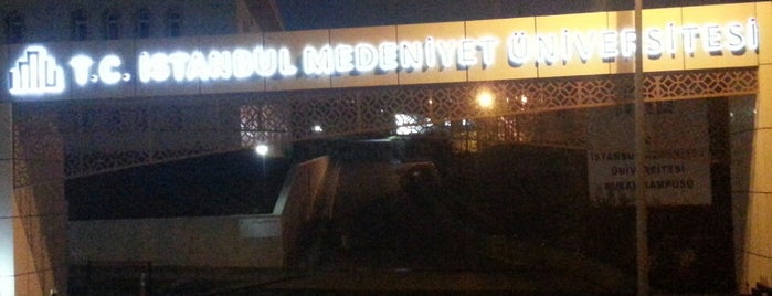 Medeniyet Universitesi is one of İstanbul'daki Üniversite ve MYO'ların Kampüsleri.