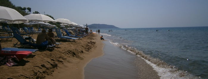 Agios Georgios Beach is one of Corfu beaches.