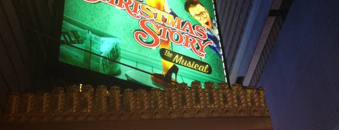 A Christmas Story the Musical at The Lunt-Fontanne Theatre is one of Broadway.