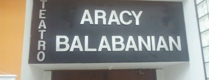 Teatro Aracy Balabanian is one of Locais salvos de Natália.