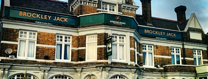 The Brockley Jack is one of สถานที่ที่ Mike ถูกใจ.