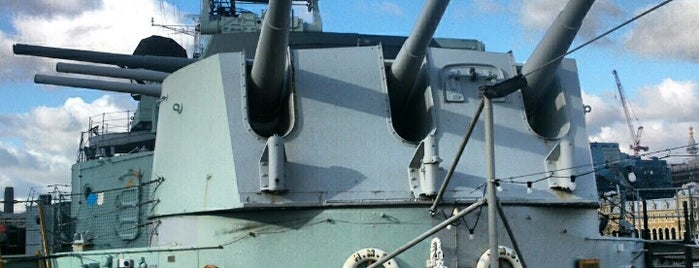 HMS Belfast (C35) is one of London.