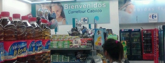 Carrefour Market is one of สถานที่ที่ Pablo ถูกใจ.