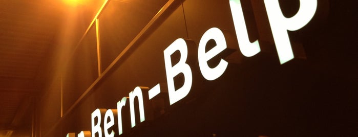 Bern-Belp Airport (BRN) is one of Fly me to the moon.