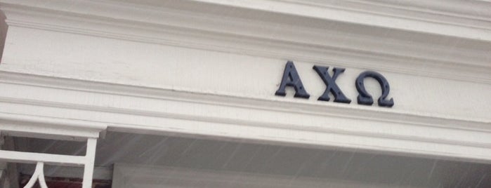 Alpha Chi Omega is one of Vacay may 2014.