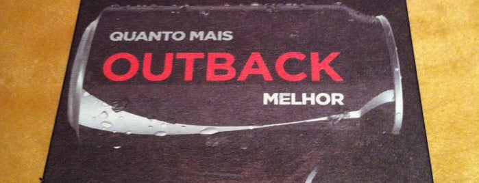 Outback Steakhouse is one of Alimentacao.