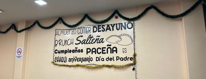 Salteñas Paceña is one of La Paz.