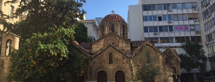 Panagia Kapnikarea is one of Byzantine Monuments in Athens.