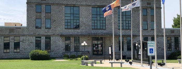 Delaware County Courthouse is one of Oklahoma Courthouses.