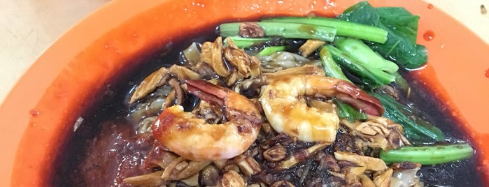 明记鸡丝面 is one of batu pahat food.