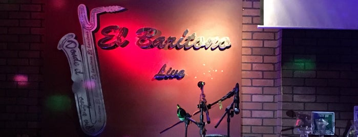 El Barítono is one of D.F.'s Jazz & Blues.