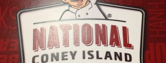 National Coney Island is one of สถานที่ที่ Josh ถูกใจ.
