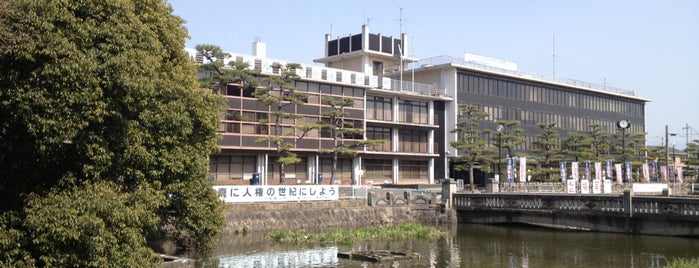 大和郡山市役所 is one of 山田守の建築 / List of Mamoru Yamada buildings.