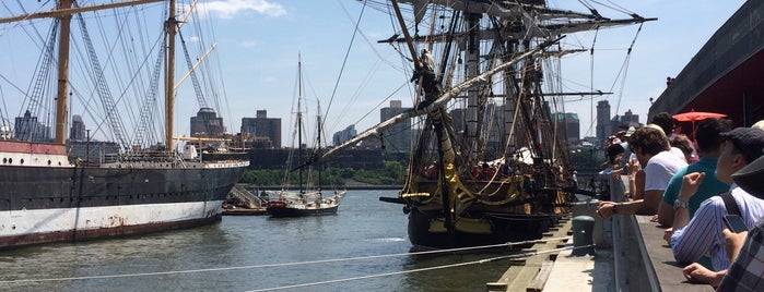 South Street Seaport is one of NY.