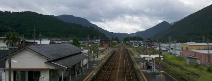 Misedani Station is one of 紀勢本線.