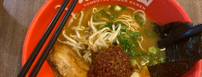 Tonkotsu Kazan Ramen is one of Micheenli Guide: Ramen trail in Singapore.