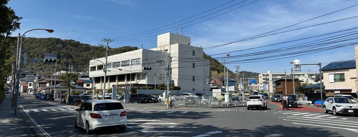 葉山御用邸前交差点 is one of 江の島〜鎌倉〜葉山ポタ♪.