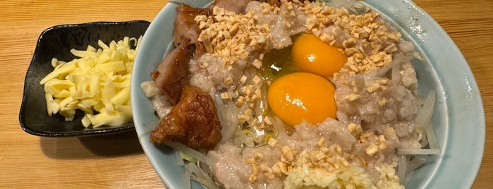 えぼし麺 菜良 is one of ラーメン二郎本家と愉快なインスパイアたち(東日本).