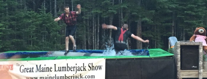 Great Maine Lumberjack Show is one of Nikkiさんのお気に入りスポット.