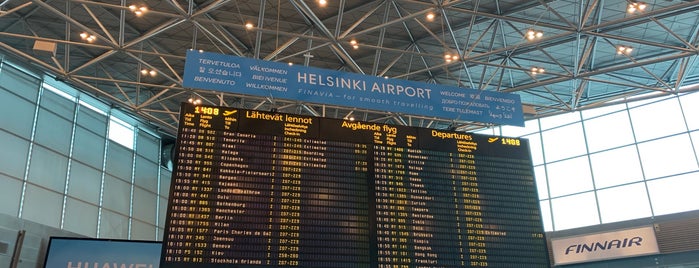 Terminal 2 is one of VANTAA - FINLAND.