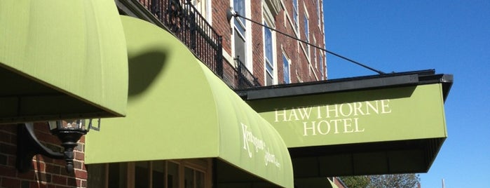 Hawthorne Hotel is one of Salem Mass.