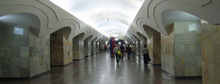 metro Shosse Entuziastov is one of Московское метро.