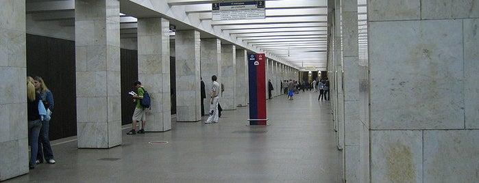 metro Vladykino is one of Серпуховско-Тимирязевская линия (9) - серая.