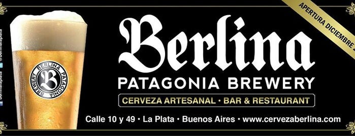 Berlina Patagonia Brewery is one of Brewery.