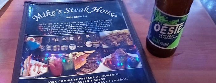 Mike's Steak House is one of Mayaguez.