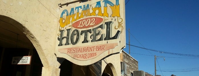 Oatman Hotel is one of california.