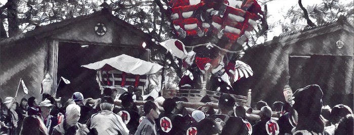 日和佐八幡神社 is one of 日本各地の太鼓台型山車 Drum Float in JAPAN.