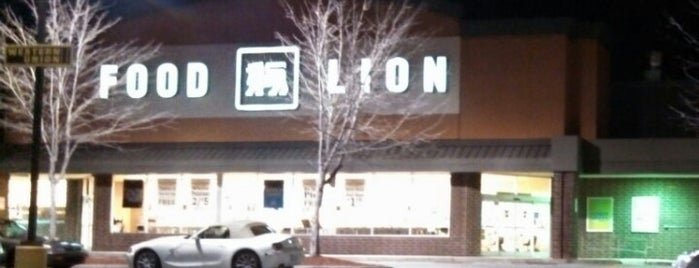 Food Lion Grocery Store is one of places.
