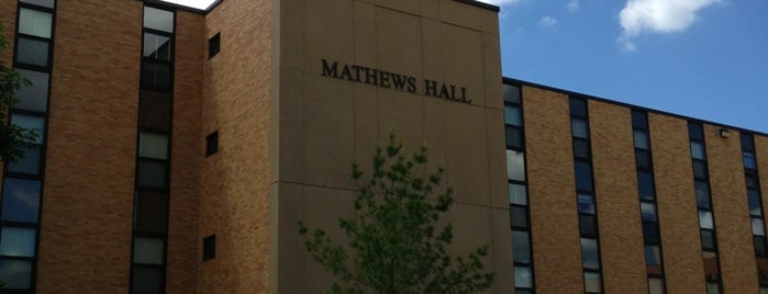 Mathews Hall is one of coolest places in brookings.