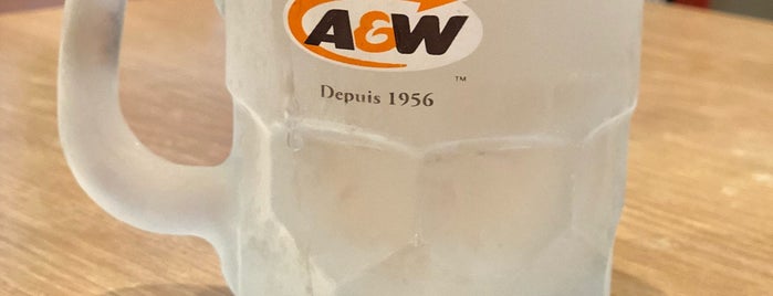 A&W is one of Kristineさんのお気に入りスポット.