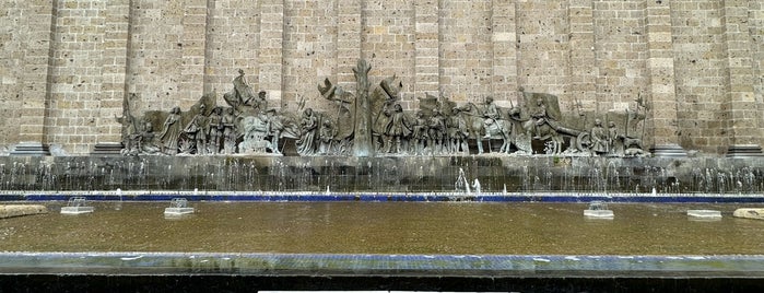 Plaza Fundadores is one of Guadalajara Jalisco.