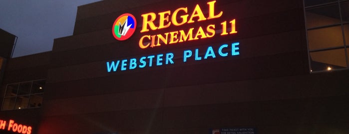 Regal Webster Place is one of John 님이 좋아한 장소.