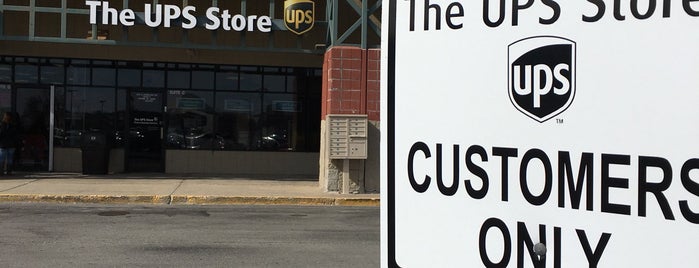The UPS Store is one of Common.