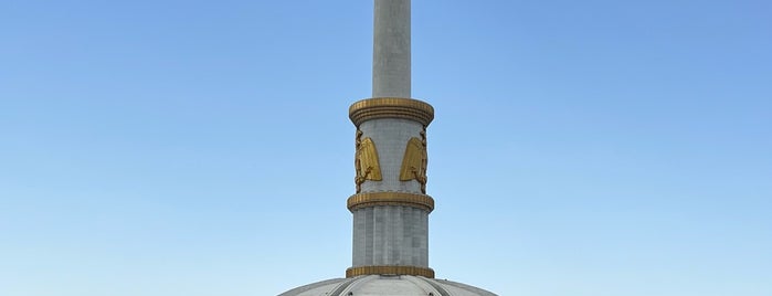 Independence Monument is one of Turkmenistan.