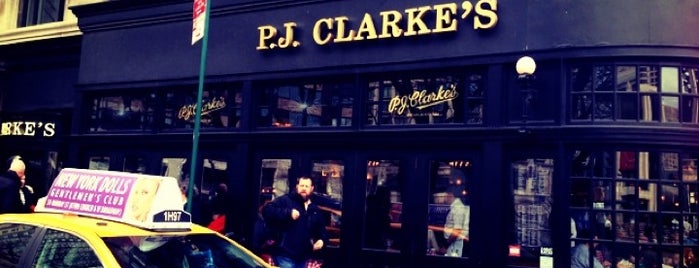 P.J. Clarke's is one of The New Yorkers: Late Night.