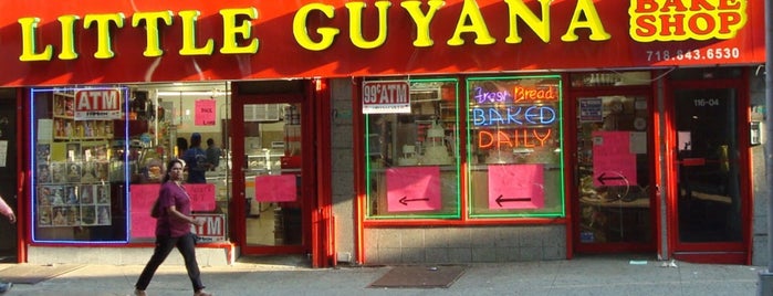 Little Guyana Bake Shop is one of Favorites.